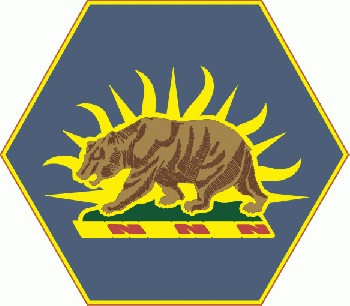Coat of arms (crest) of California State Area Command, California Army National Guard