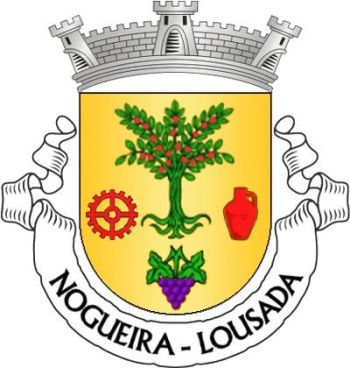Brasão de Nogueira (Lousada)/Arms (crest) of Nogueira (Lousada)
