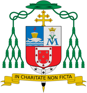 Arms (crest) of Juan Antonio Flores Santana