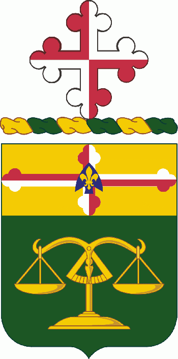 Arms of 115th Military Police Battalion, Maryland National Guard