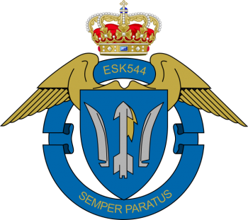 Coat of arms (crest) of the 544th Squadron, Danish Air Force