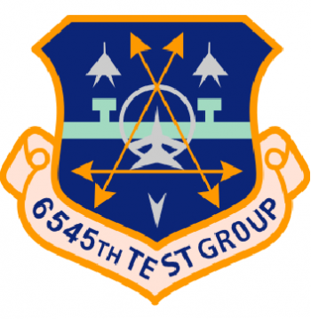 Coat of arms (crest) of the 6545th Test Group, US Air Force