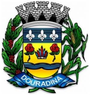 Arms (crest) of Douradina (Paraná)
