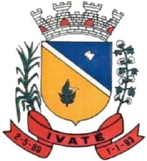 Brasão de Ivaté/Arms (crest) of Ivaté