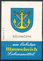 Wappen von Solingen/Arms (crest) of Solingen