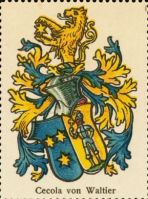 Wappen Cecola von Waltier