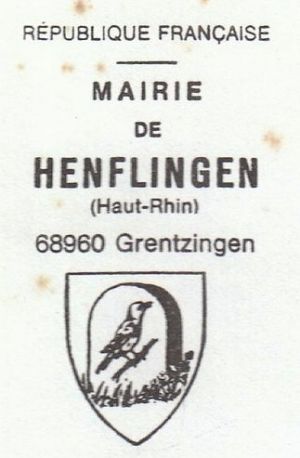 Blason de Henflingen/Coat of arms (crest) of {{PAGENAME