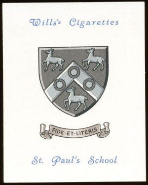 Wappen von Saint Paul's School/Coat of arms (crest) of Saint Paul's School