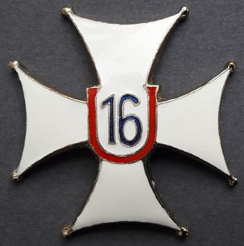 Coat of arms (crest) of the 16th General G. Orlicz-Dreszer's Wielkopolski Ulan Regiment, Polish Army