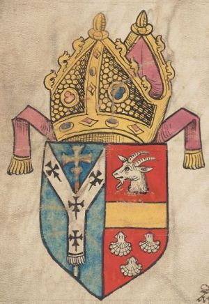 Arms (crest) of William Warham