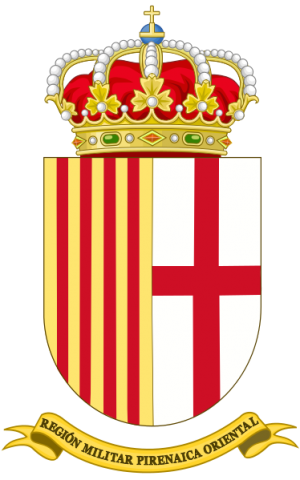 Eastern Pyrenean Military Region, Spanish Army.png