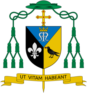 Arms (crest) of David William Valencia Antonio