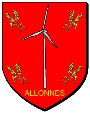 Blason de Allonnes (Eure-et-Loir)/Arms of Allonnes (Eure-et-Loir)
