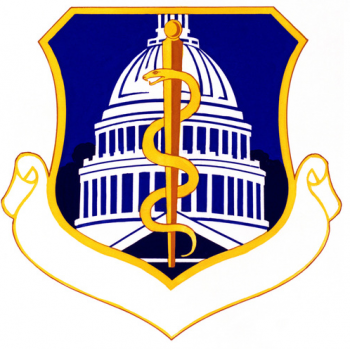 Coat of arms (crest) of the Malcom Grow USAF Medical Center, US Air Force