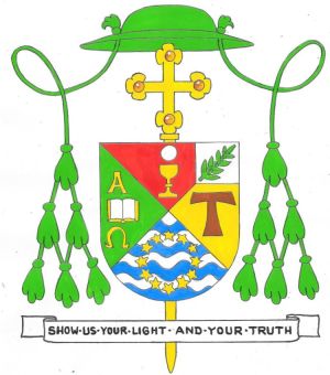 Arms (crest) of John Lewis Adams