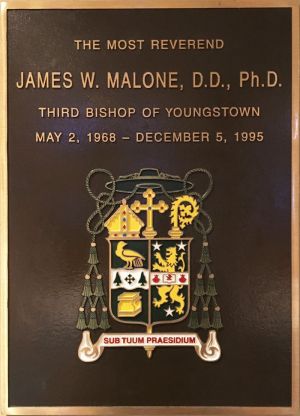 Arms (crest) of James William Malone