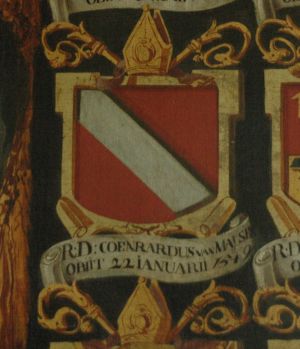 Arms of Conradus van Malsen