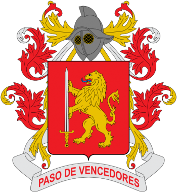 Coat of arms (crest) of the Infantry, Colombian Army