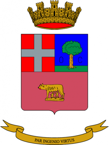 Coat of arms (crest) of the Engineer School, Italian Army