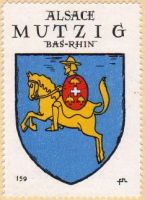 Blason de Mutzig/Arms (crest) of Mutzig