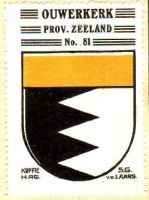 Wapen van Ouwerkerk/Arms (crest) of Ouwerkerk