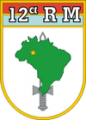 12th Military Region - Mendonça Furtado Region, Brazilian Army.png