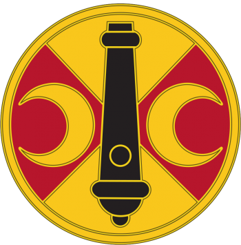 Arms of 210th Air Defense Brigade, US Army