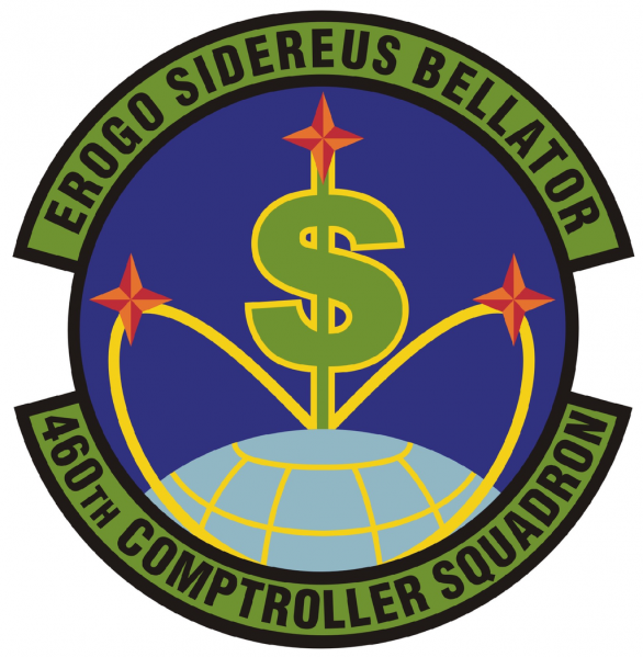 File:460th Comptroller Squadron, US Air Force.png