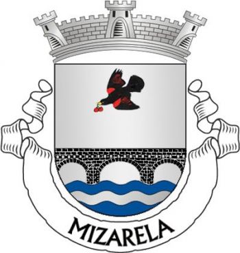 Brasão de Mizarela/Arms (crest) of Mizarela