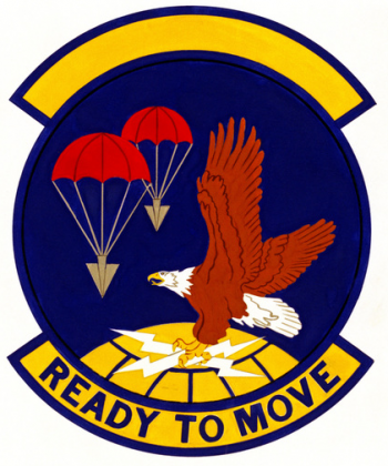 Coat of arms (crest) of the 133rd Aerial Port Squadron, Minnesota Air National Guard