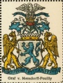 Wappen Graf von Mensdorff-Pouilly nr. 2035 Graf von Mensdorff-Pouilly