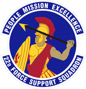 22nd Forces Support Squadron, US Air Force.png
