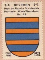 Wapen van Beveren/Arms (crest) of Beveren