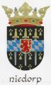 Wapen van Niedorp/Arms (crest) of Niedorp