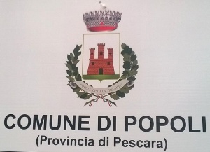 Stemma di Popoli/Arms (crest) of Popoli