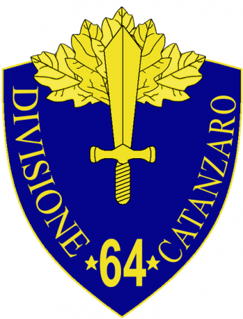 Coat of arms (crest) of the 64th Infantry Division Catanzaro, Italian Army