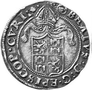 Arms (crest) of Beatus à Porta