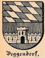 Wappen von Deggendorf/Arms of Deggendorf