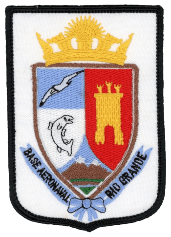Coat of arms (crest) of the Rio Grande Naval Air Base, Argentine Navy