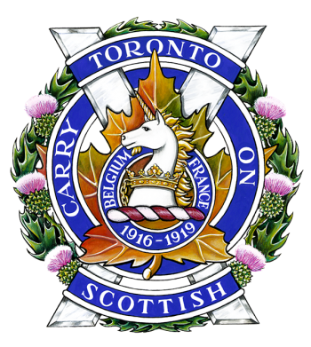 Coat of arms (crest) of the The Toronto Scottish Regiment (Queen Elizabeth The Queen Mother's Own), Canadian Army