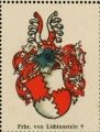 Wappen Freiherren von Lichtenstein nr. 3468 Freiherren von Lichtenstein