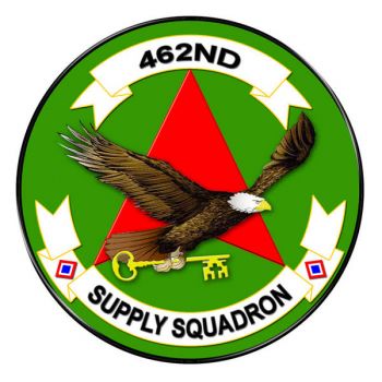 Coat of arms (crest) of the 462nd Supply Squadron, Philippine Air Force