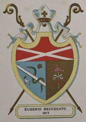 Arms (crest) of Eugenio Beccegato