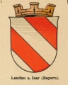 Arms of Landau an der Isar