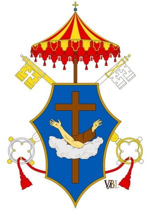 Arms (crest) of Basilica of the Assumption, La Verna