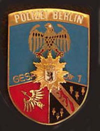 Arms of Prisoners Collection Point 1, Berlin Police