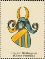 Wappen von der Mühlengasse nr. 1614 von der Mühlengasse