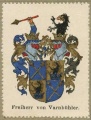Wappen Freiherr von Varnbühler nr. 687 Freiherr von Varnbühler