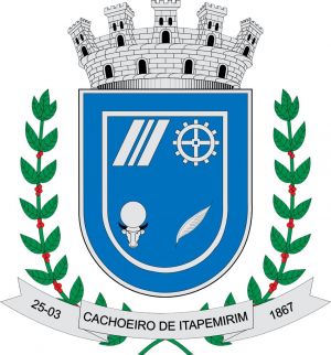 Brasão de Cachoeiro de Itapemirim/Arms (crest) of Cachoeiro de Itapemirim