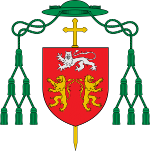 Arms (crest) of François de Lestrange